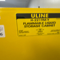 ULINE 90 Gallon Flammable Liquid Storage Cabinet image 0